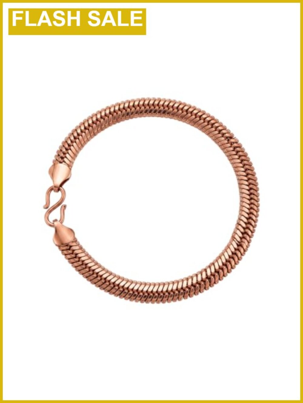 Handmade 100% Pure Copper Link Bracelet 9 Inch Solid Chain Gift